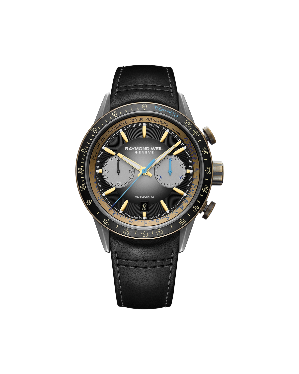 Freelancer Bi-Compax Chronograph — on a clear background