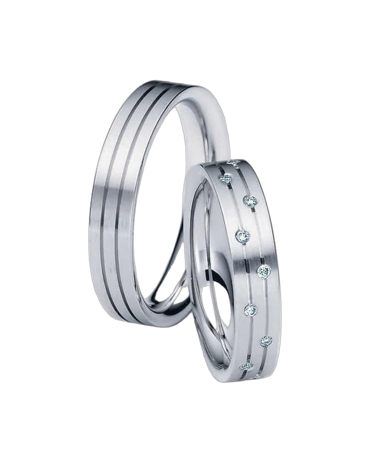 His & Her Platinum Bands