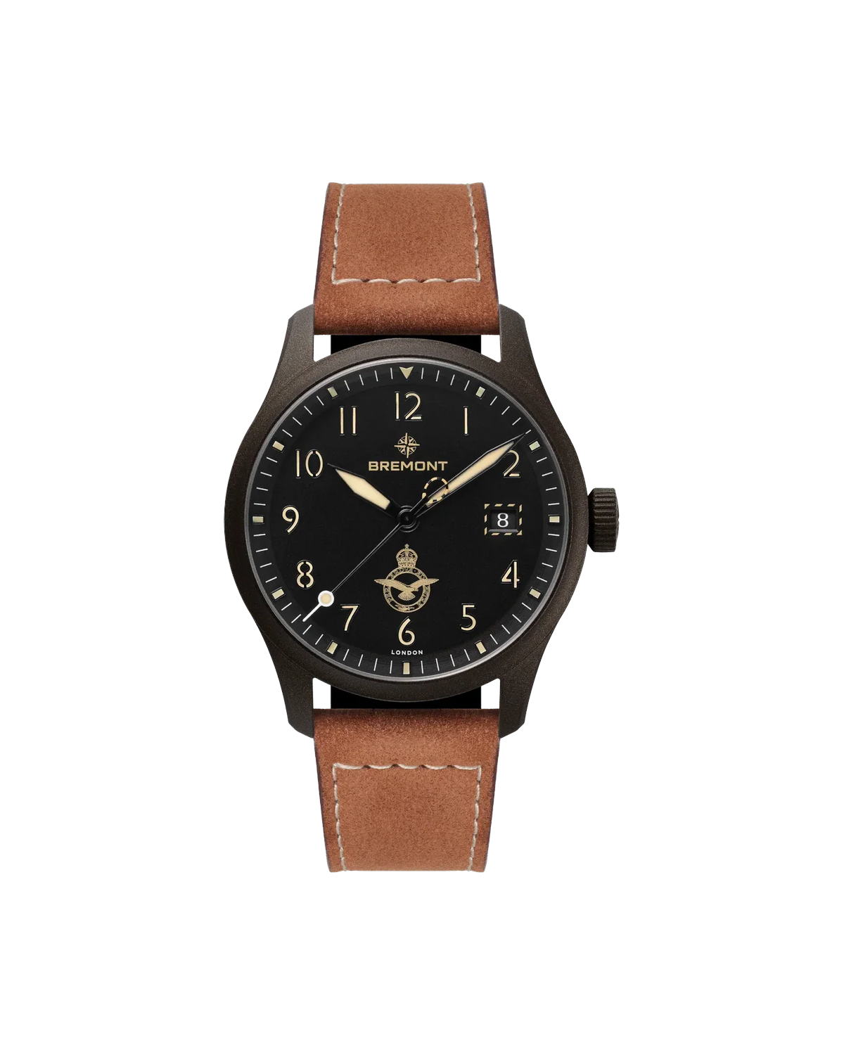 HMAF Altitude 39mm Date — on a clear background