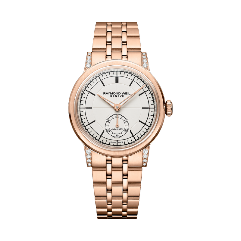 Millesime Automatic Small Seconds Cream SS Rose Gold PVD