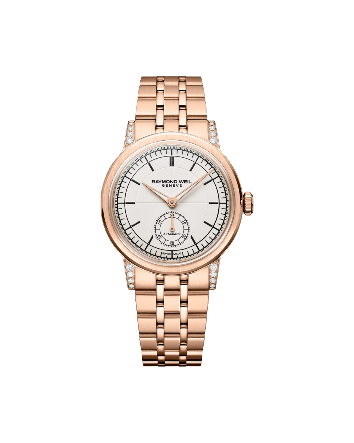 Millesime Automatic Small Seconds Cream SS Rose Gold PVD