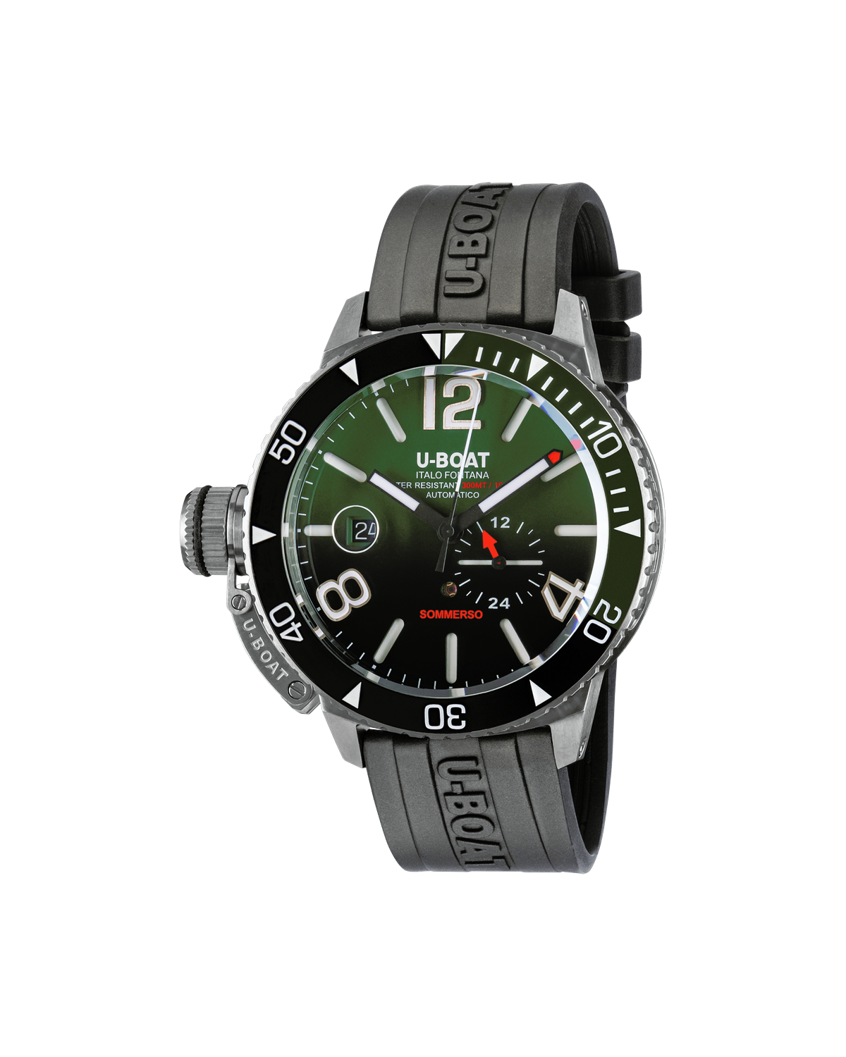 Sommerso Ceramic Green — on a clear background