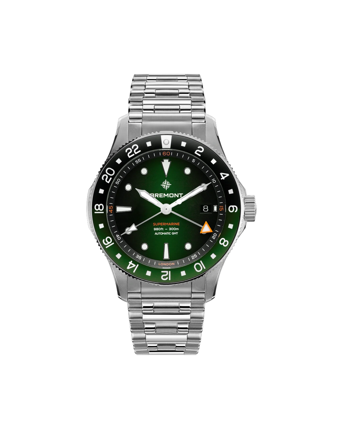 Supermarine 300m GMT “Tundra” Green