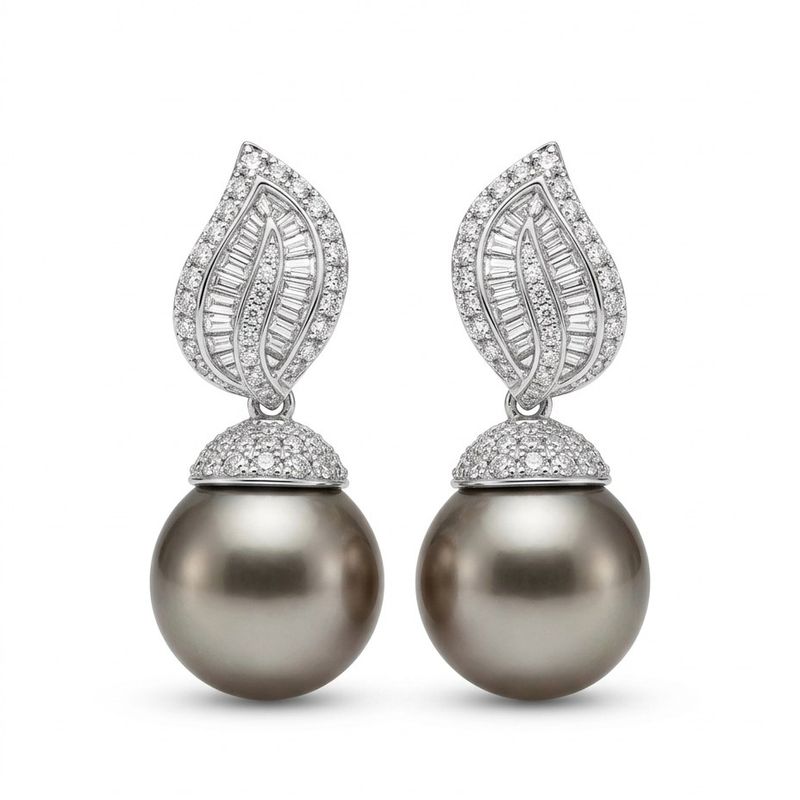 Tahitian Pearl Earrings