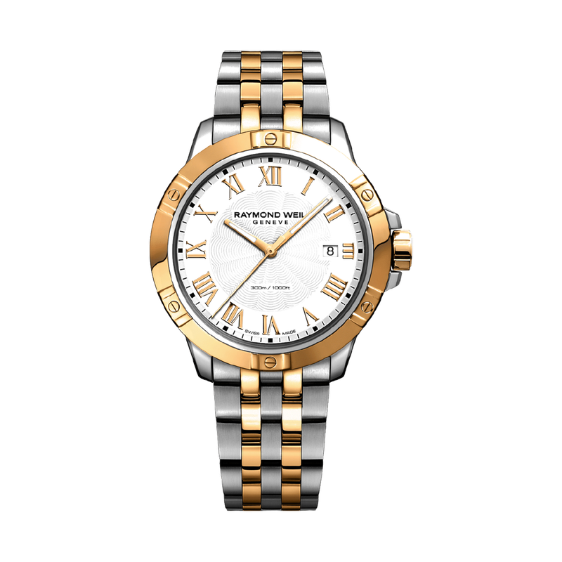 Tango Classic Men’s Quartz Two-tone Gold Steel Bracelet Watch