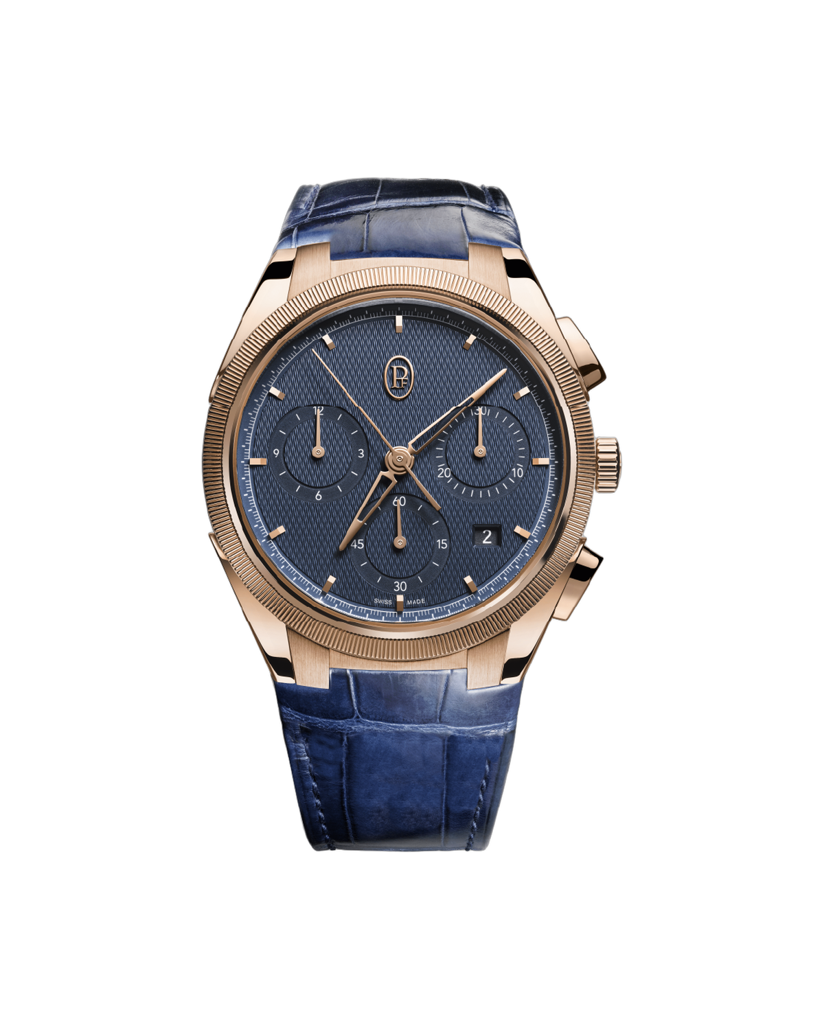 Tonda PF Chronograph Milano Blue Alligator