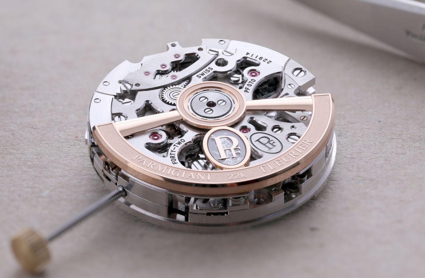 Tonda PF Chronograph No Date — movement