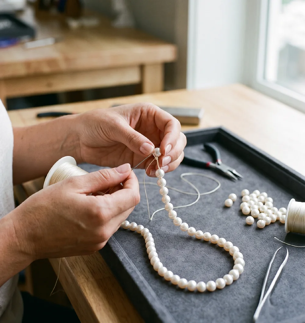 The stringing