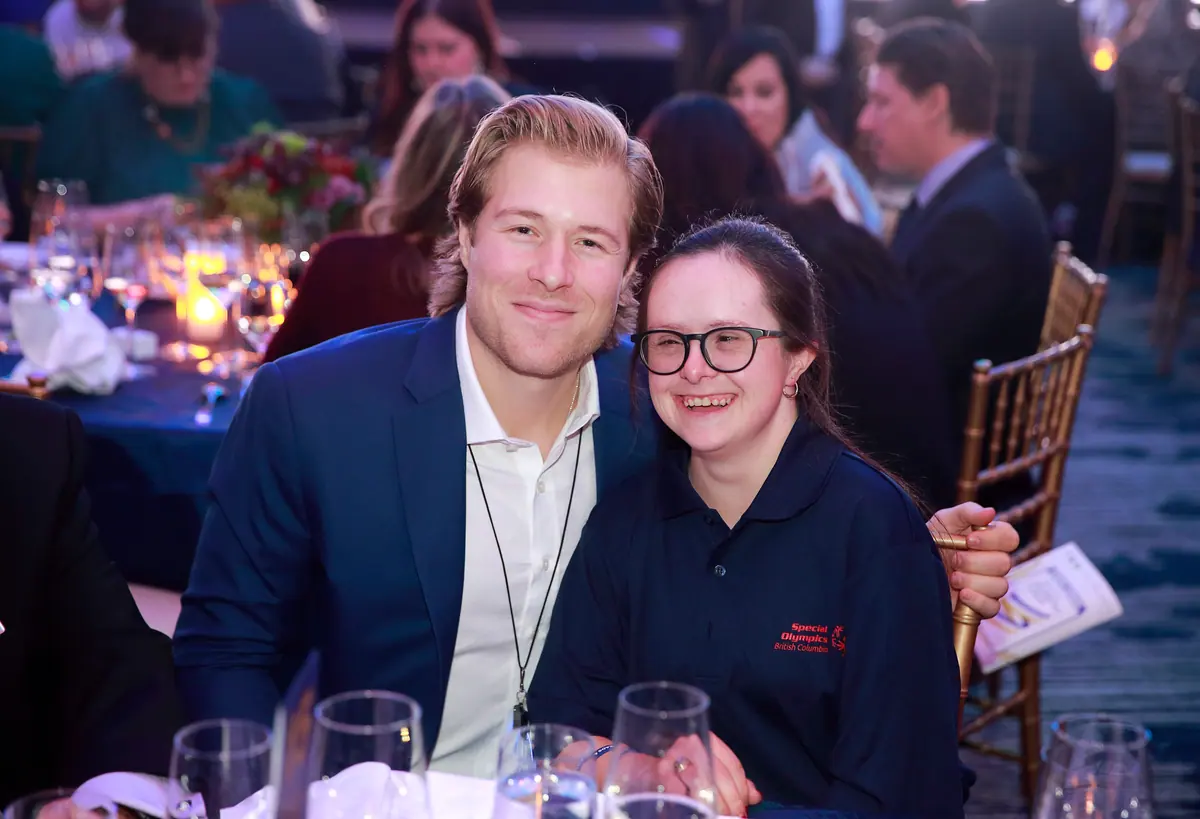 Guests at the festival dinner