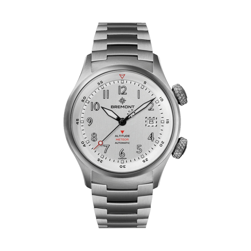 Altitude MB Meteor, Silver Dial, Titanium Bracelet