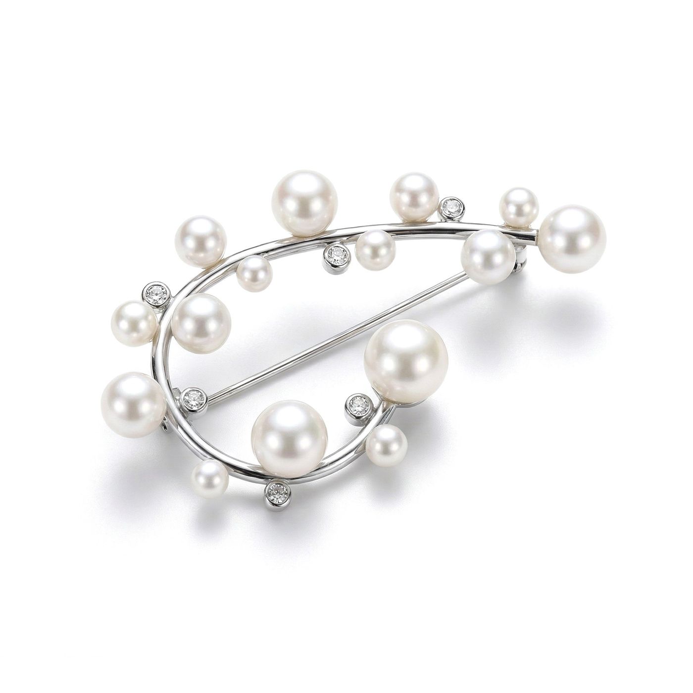 Champagne Drift Brooch