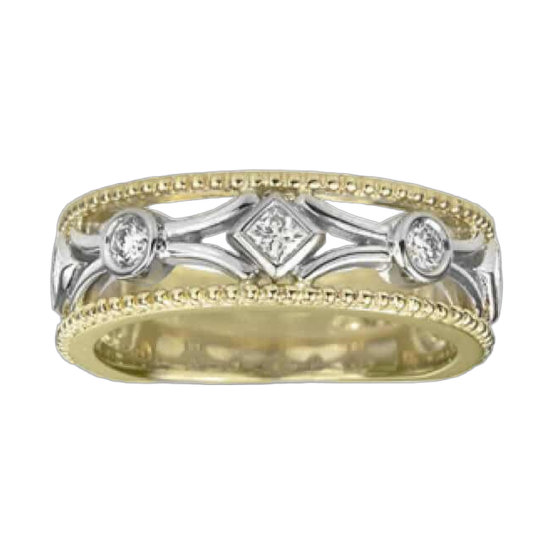 Diamond Filigree Band