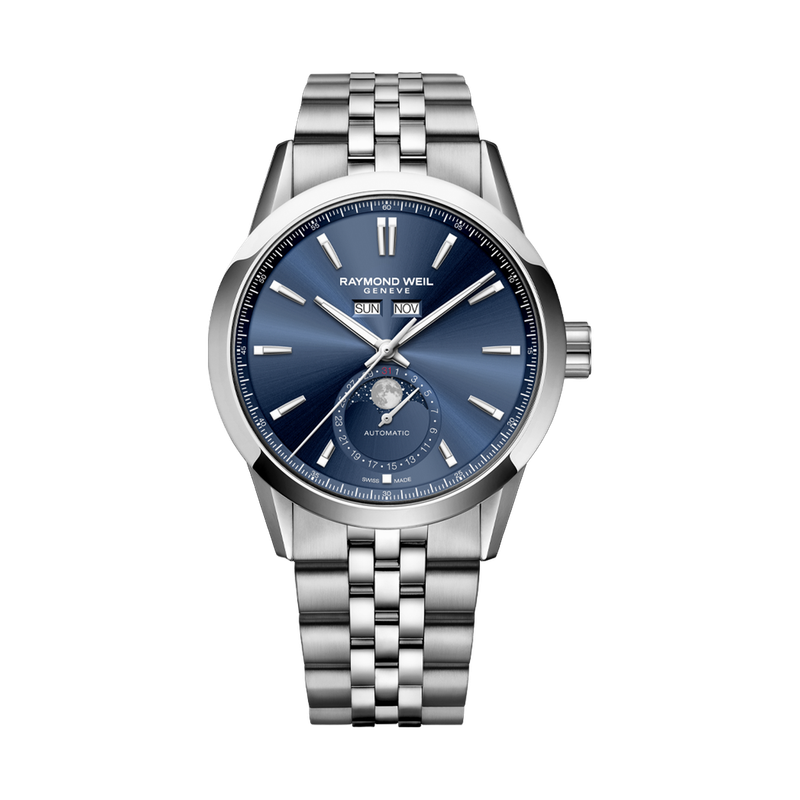 Freelancer Complete Calendar Blue Sunray Dial
