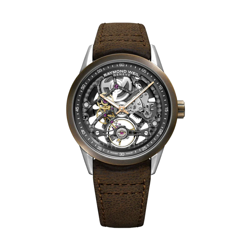 Freelancer Skeleton Grey Dial