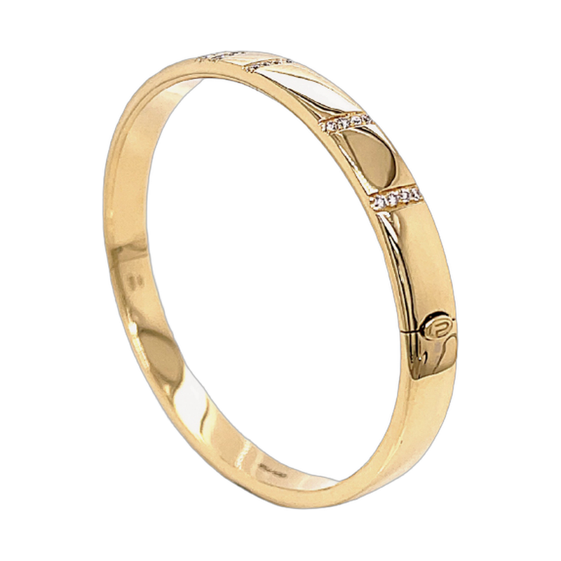 Gold Bangle Bracelet