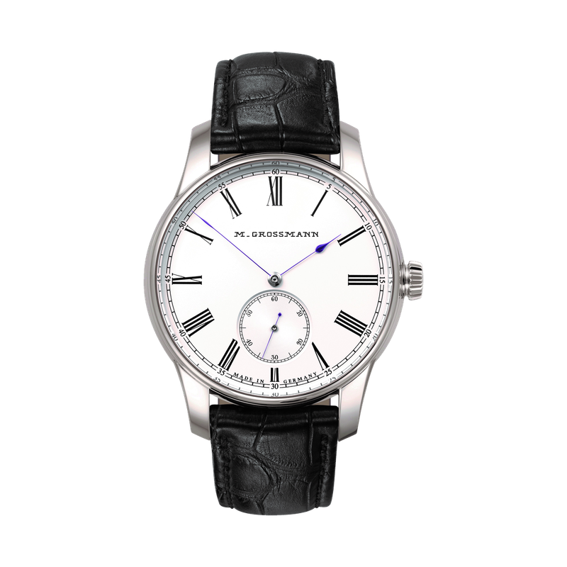 Moritz Grossmann Hamatic Vintage Logo, White Gold