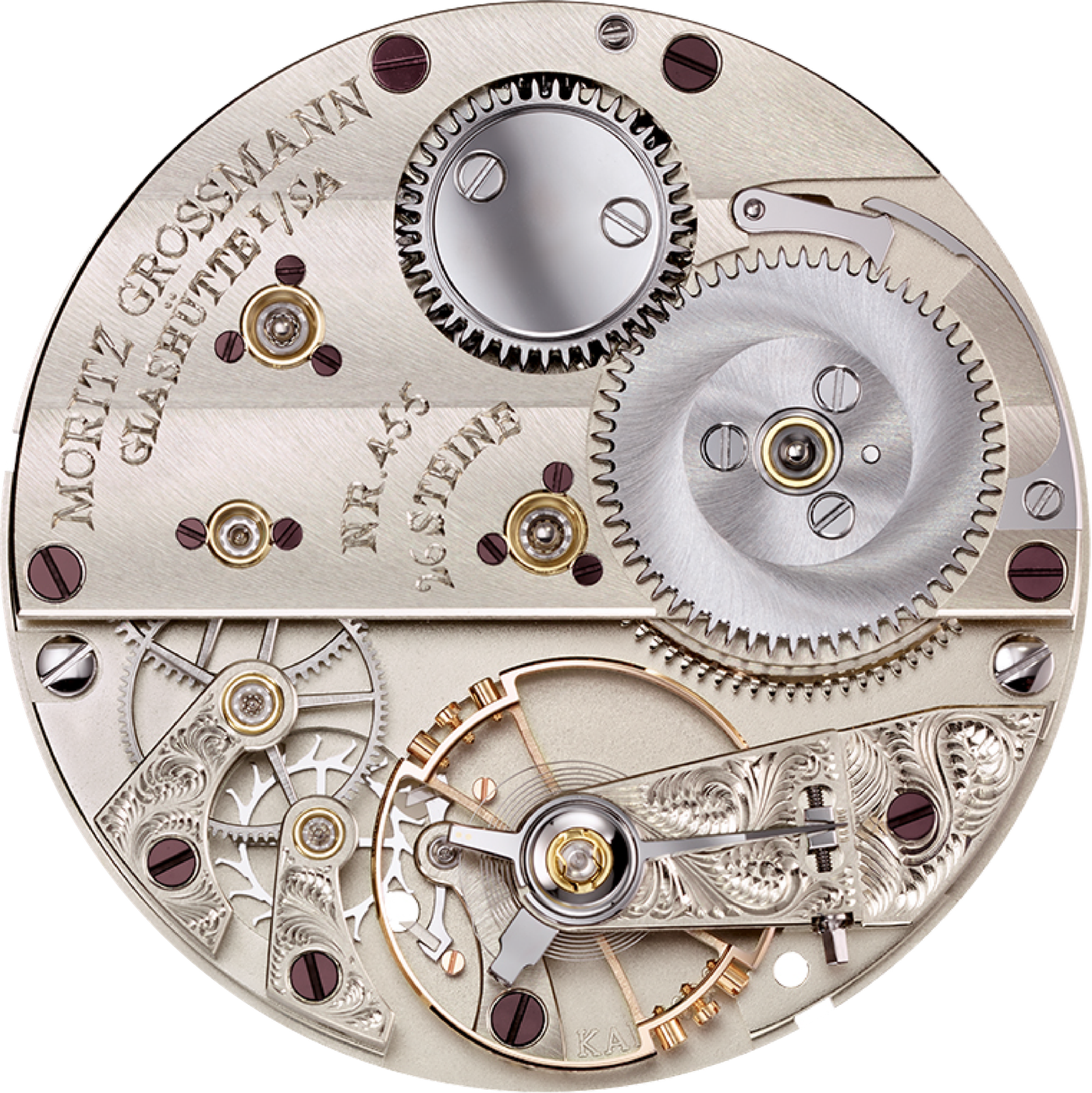 Moritz Grossmann Tefnut, Stainless Steel — movement