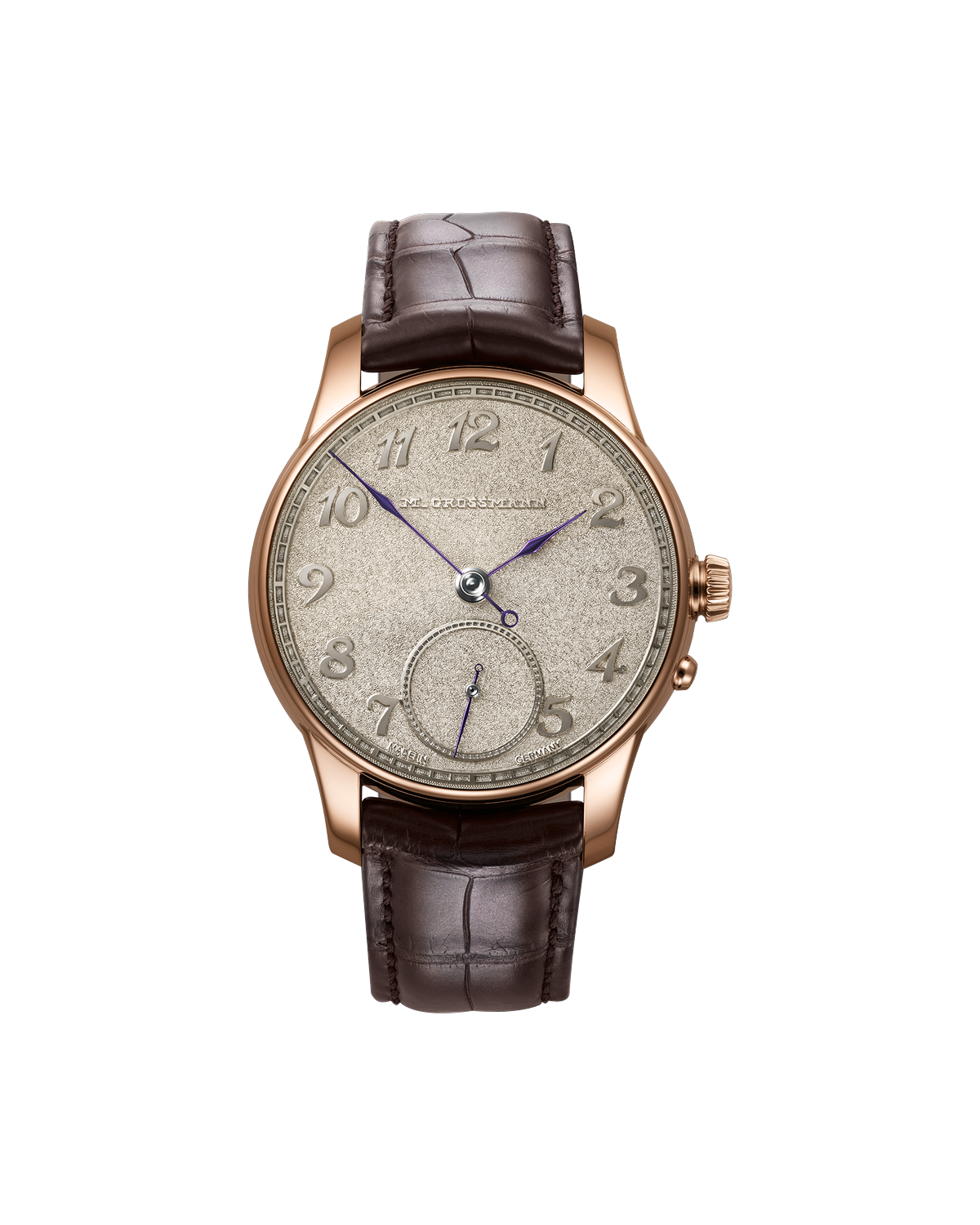 Moritz Grossmann Tremblage, Rose Gold — on a clear background