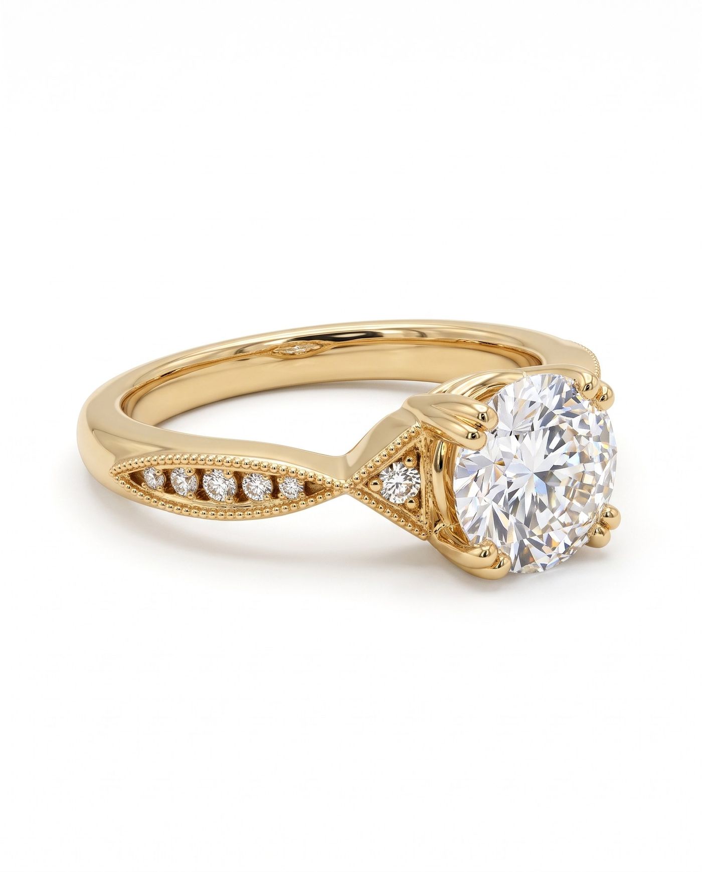 Palladian Lace: Engagement Ring