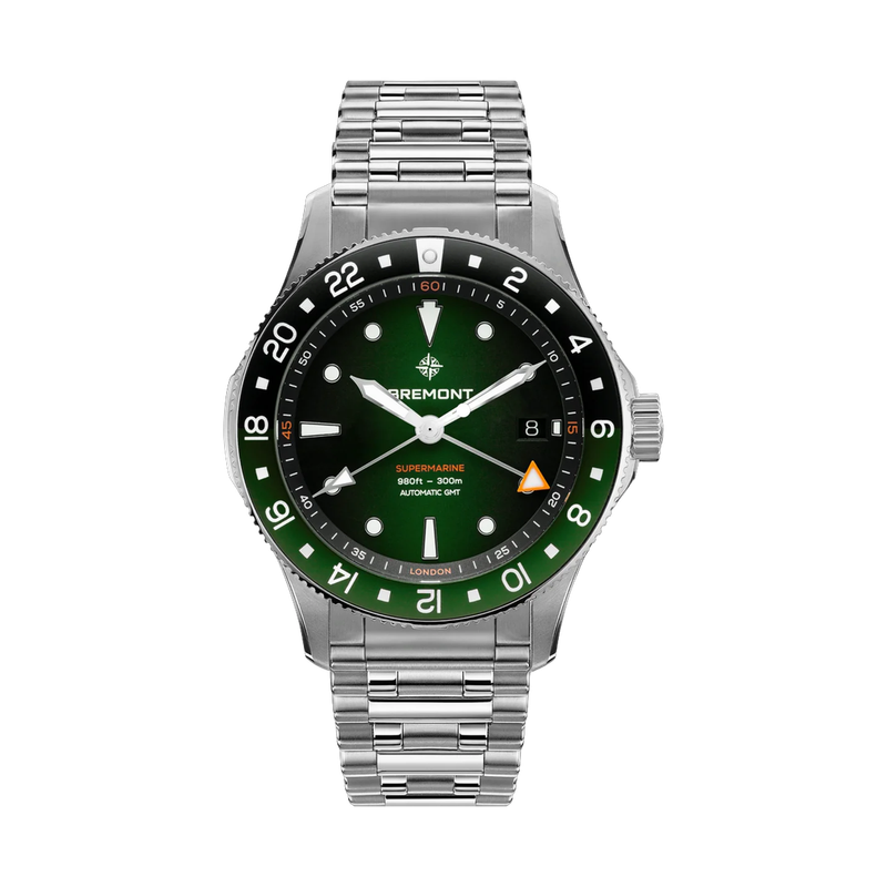 Supermarine 300m GMT “Tundra” Green