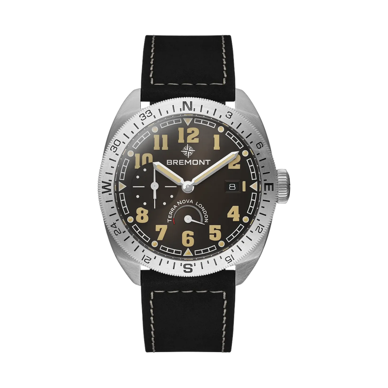 Terra Nova 40.5 Turning Bezel Power Reserve Black