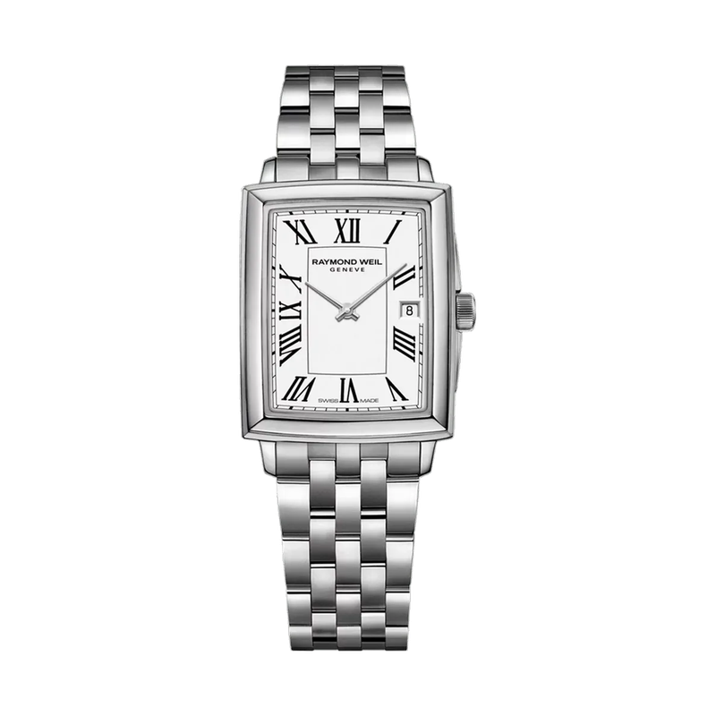 Toccata Square White Dial Bracelet