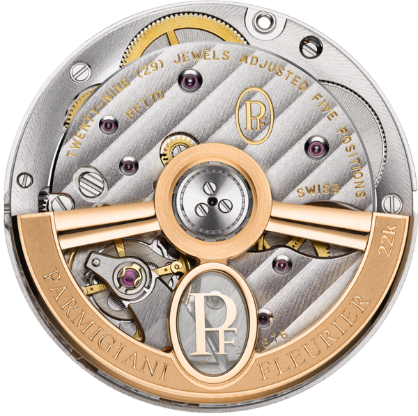 Tonda PF Automatic Steel Warm Grey — movement