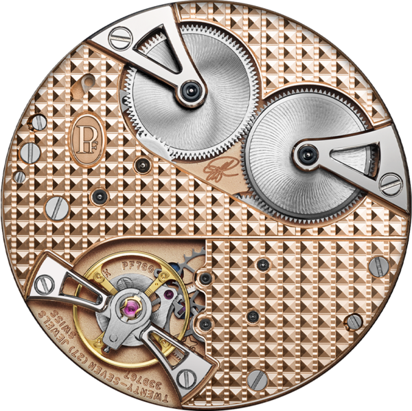 Toric Petite Seconde Platinum Anniversaire Morning Blue — movement