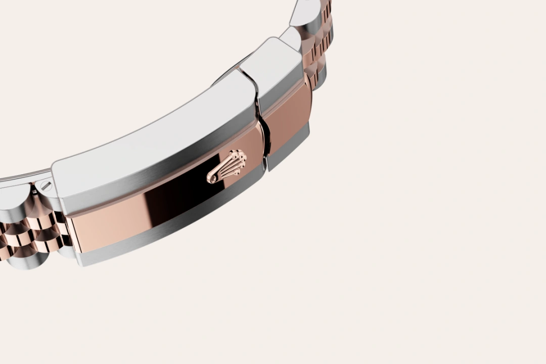 Rolex Datejust in Everose Rolesor - combination of Oystersteel and Everose gold-feature3, M126201-0013 - Palladio Jewellers