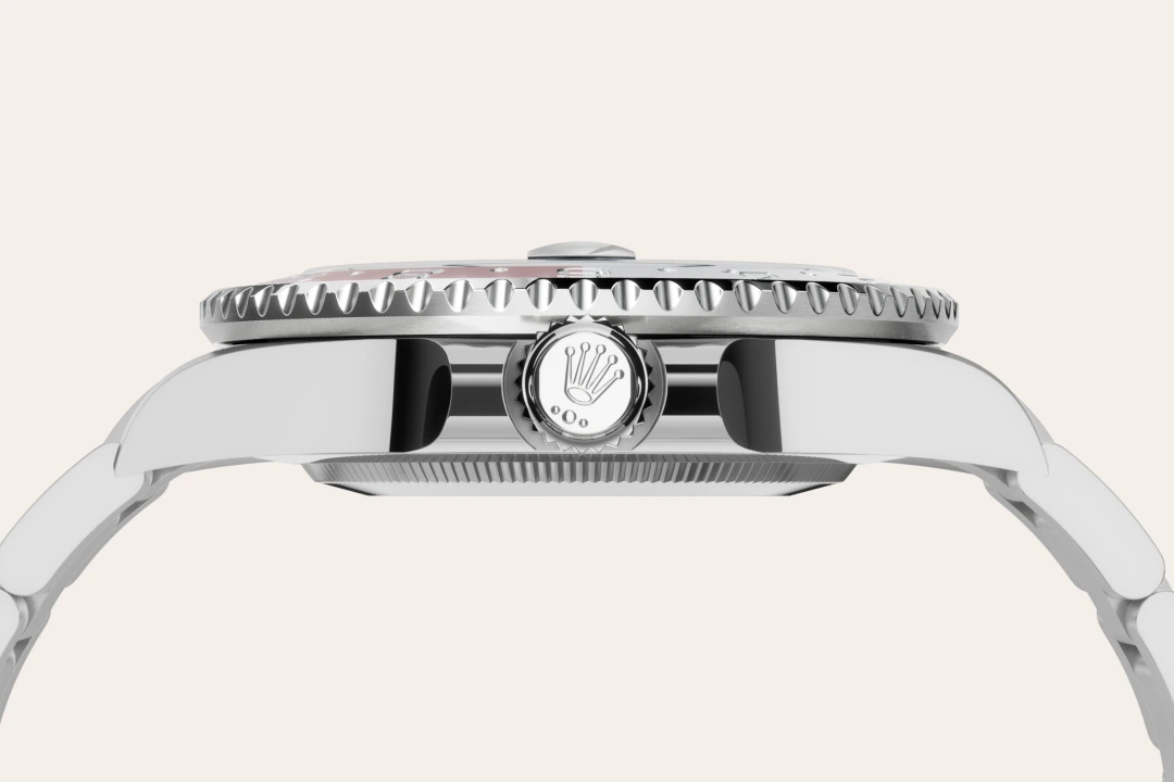 Rolex GMT-Master II in 18 ct white gold-feature3, M126719BLRO-0002 - Palladio Jewellers