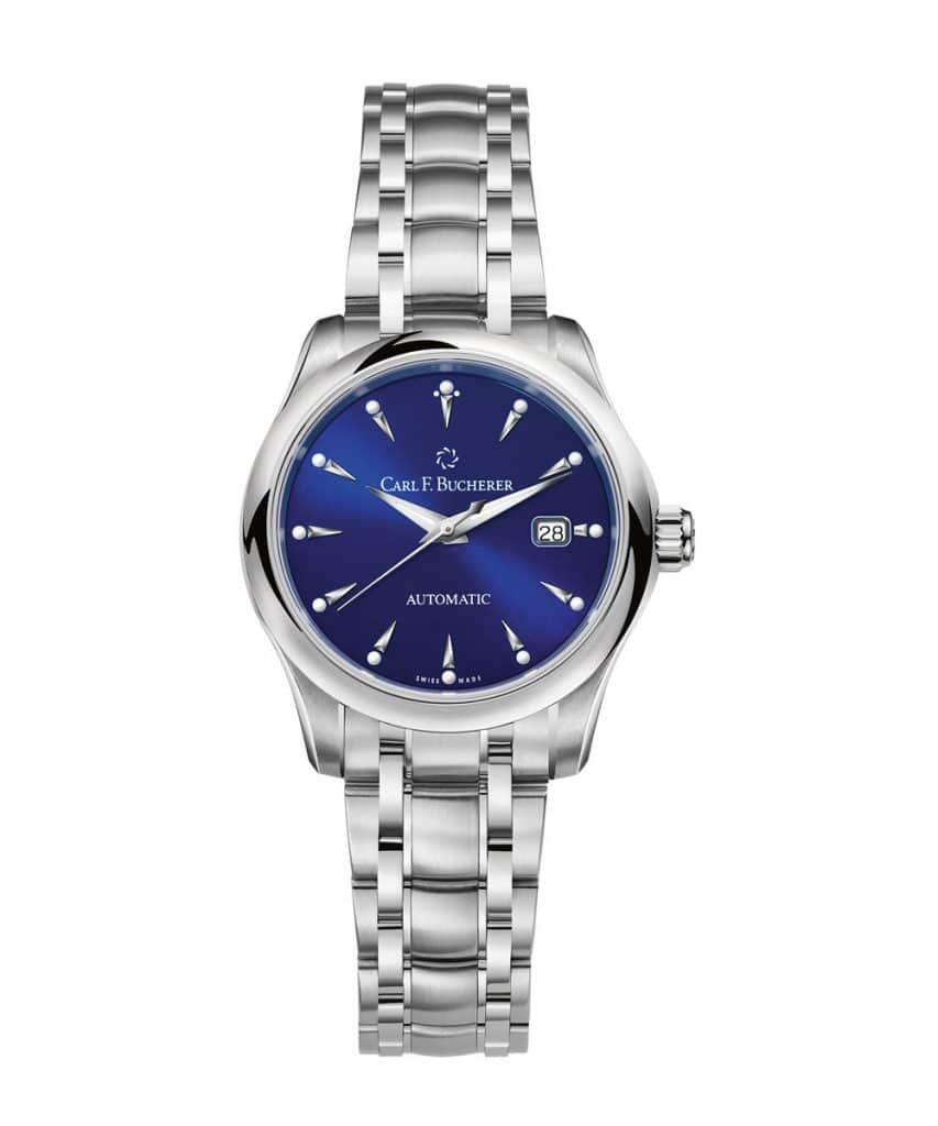 Carl F. Bucherer Manero Autodate stainless steel watch