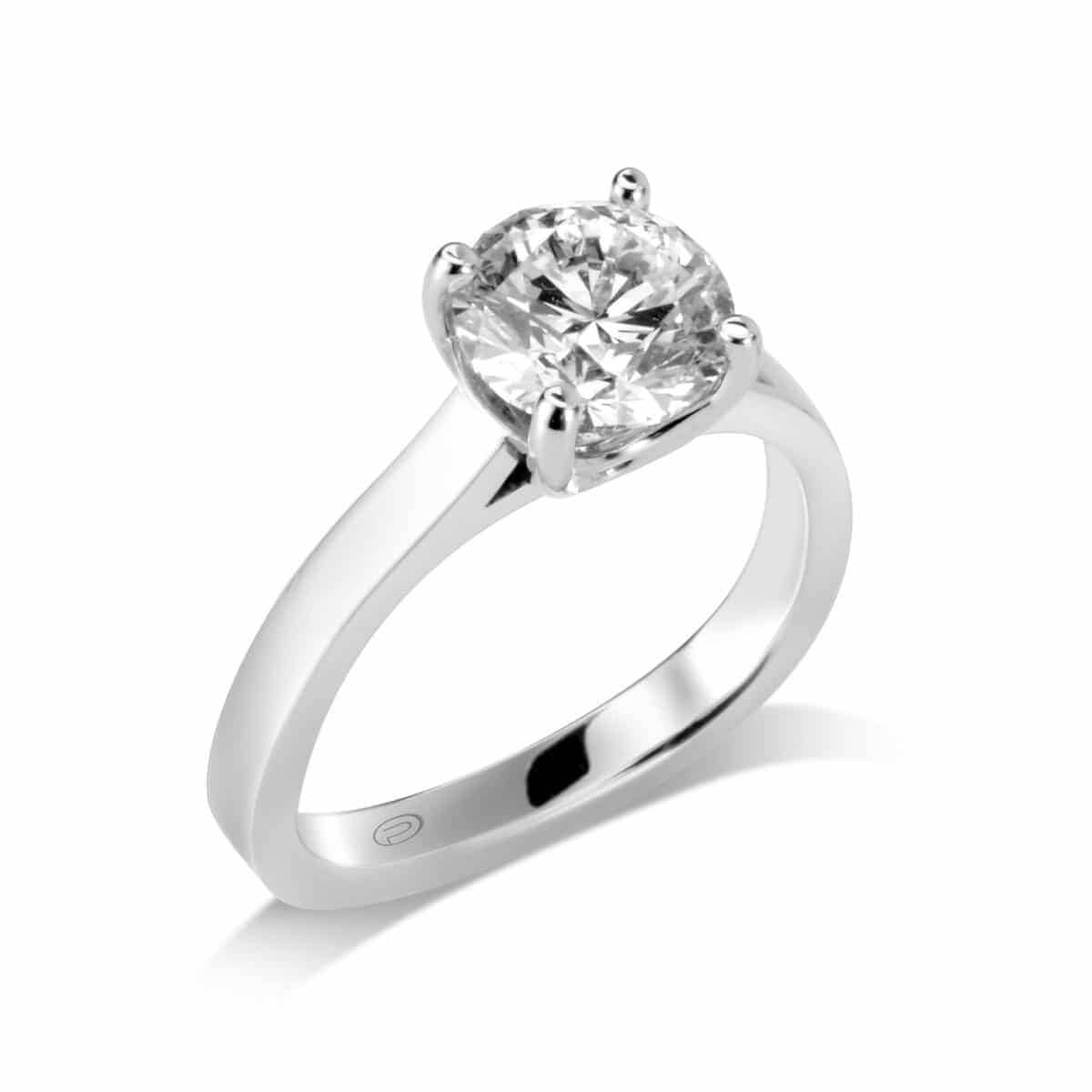 Classic Rock Diamond Engagement Ring