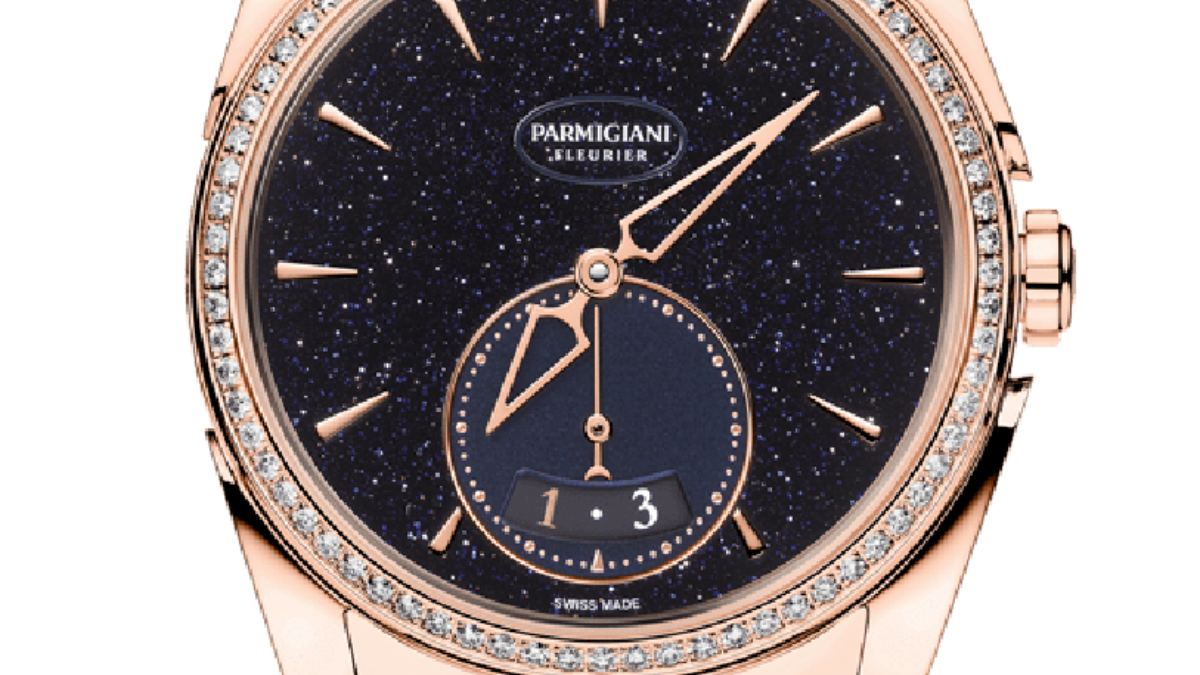 Tonda Metropolitaine Rose Gold Set Blue Aventurine “Galaxy