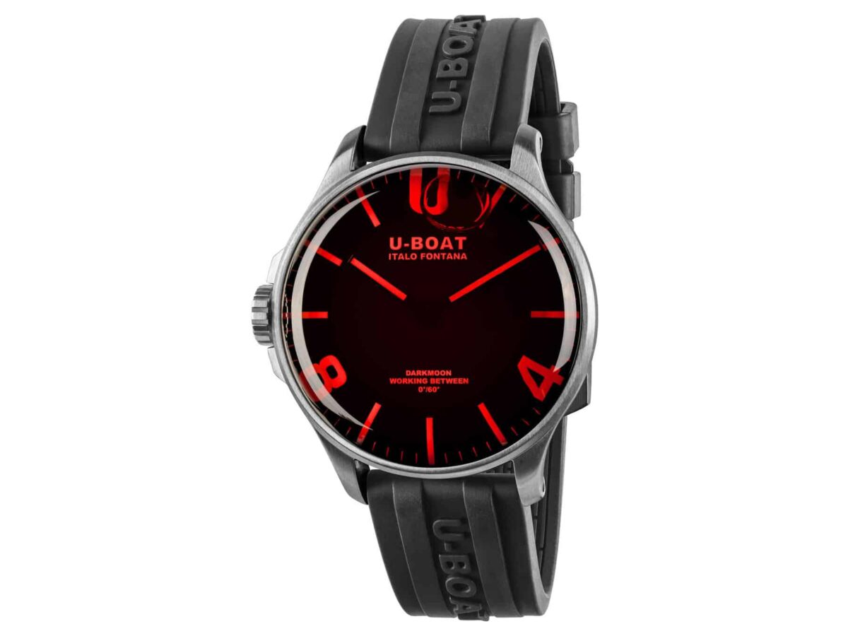 お買い得商店街 SS/Rubber Glass Red 44mm Darkmoon – Jewellers Palladio その他