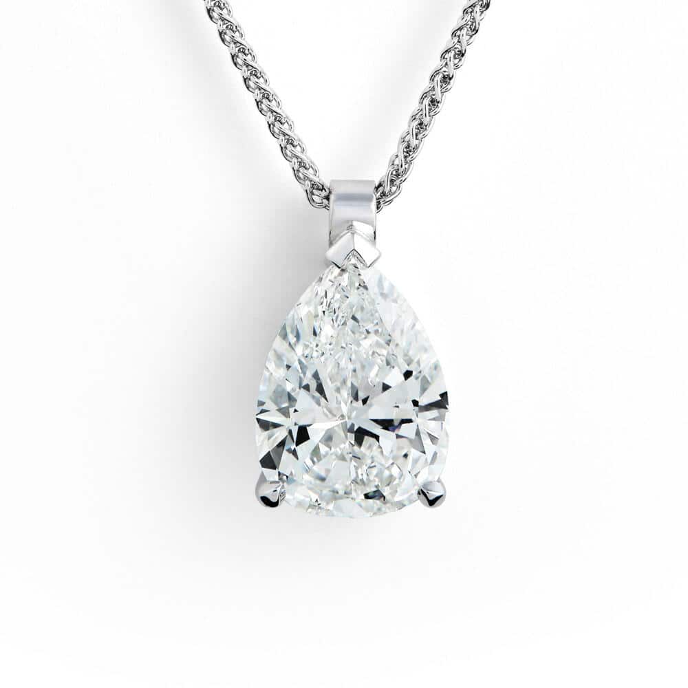 Custom diamond pendant