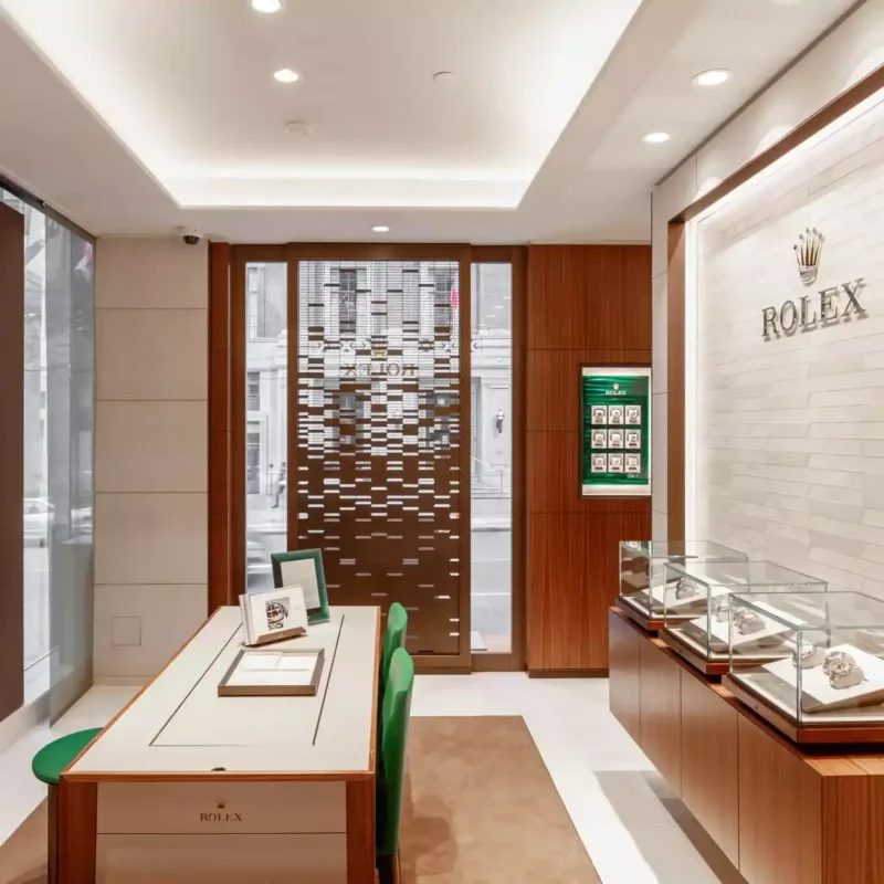 Rolex showroom experience at Palladio Jewellers in Vancouver