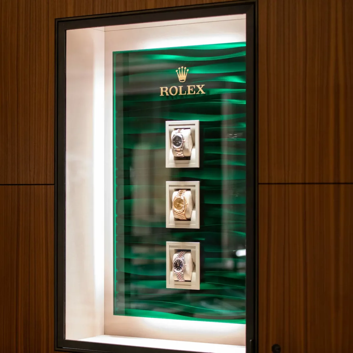 Rolex showroom selection at Palladio Jewellers in Vancouver