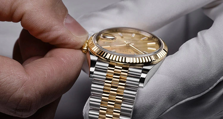 Servicing rolex at palladio portrait - representation image