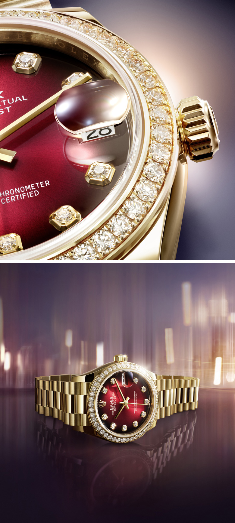 Rolex Datejust m278288rbr-0041 portrait - Palladio Jewellers
