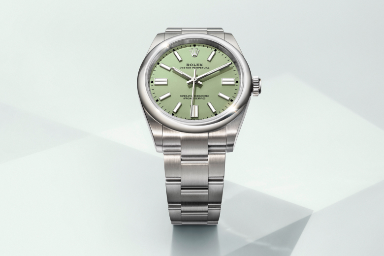 Rolex Oyster Perpetual cover m134300-0006 portrait - Palladio Jewellers