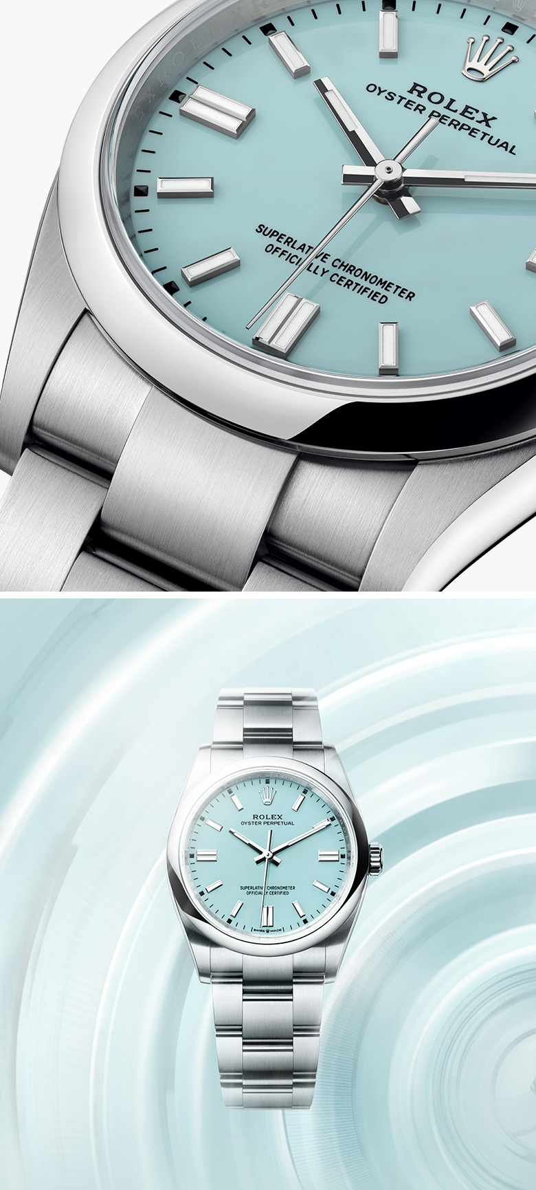 Rolex Oyster Perpetual m126000-0006 feature one portrait - Palladio Jewellers