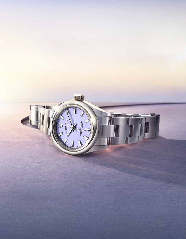 Rolex Oyster Perpetual m276200-0008 feature one portrait - Palladio Jewellers