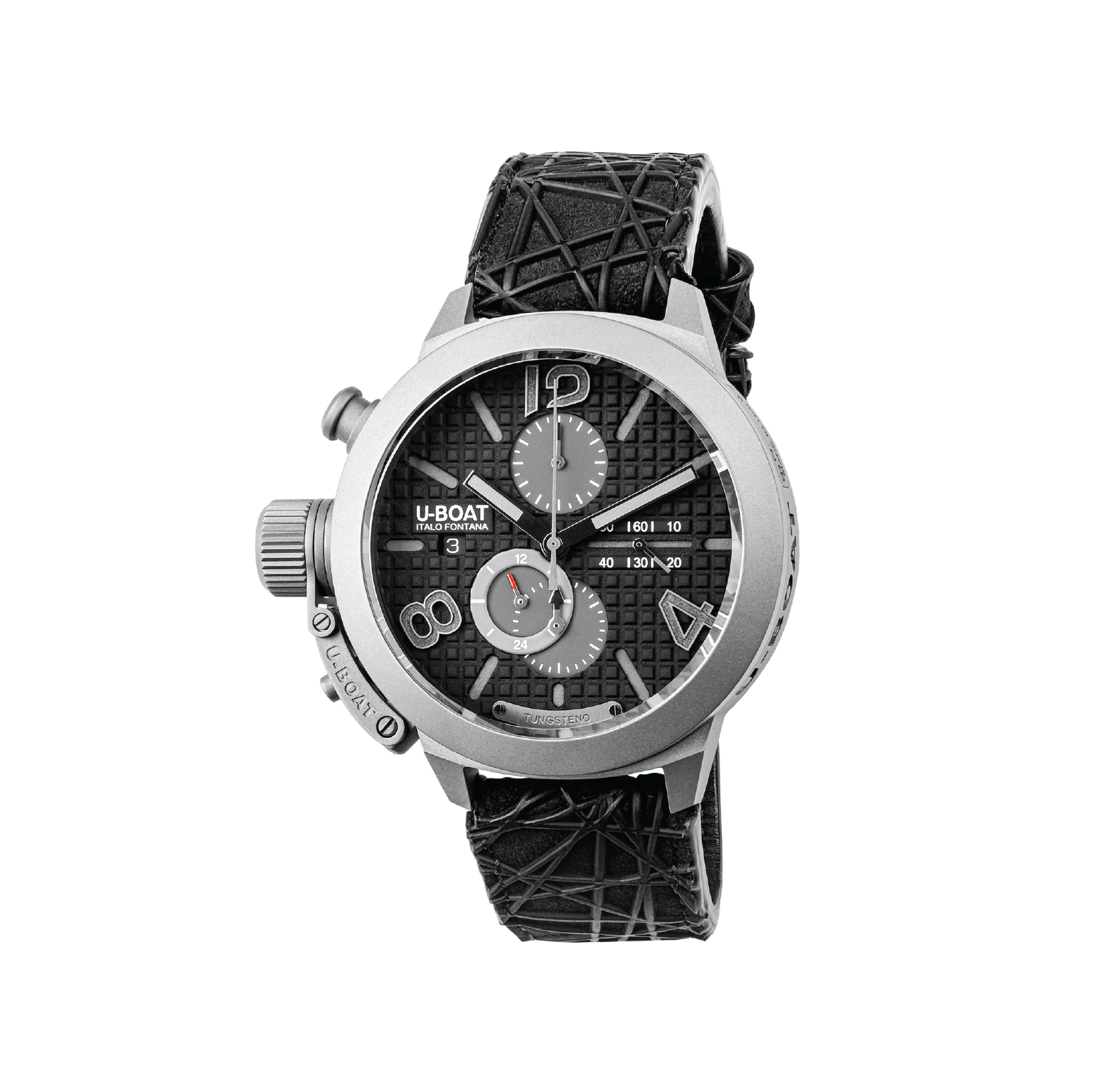 U-Boat Classico 45 Titanium Tungsten Black Watches - Palladio Jewellers