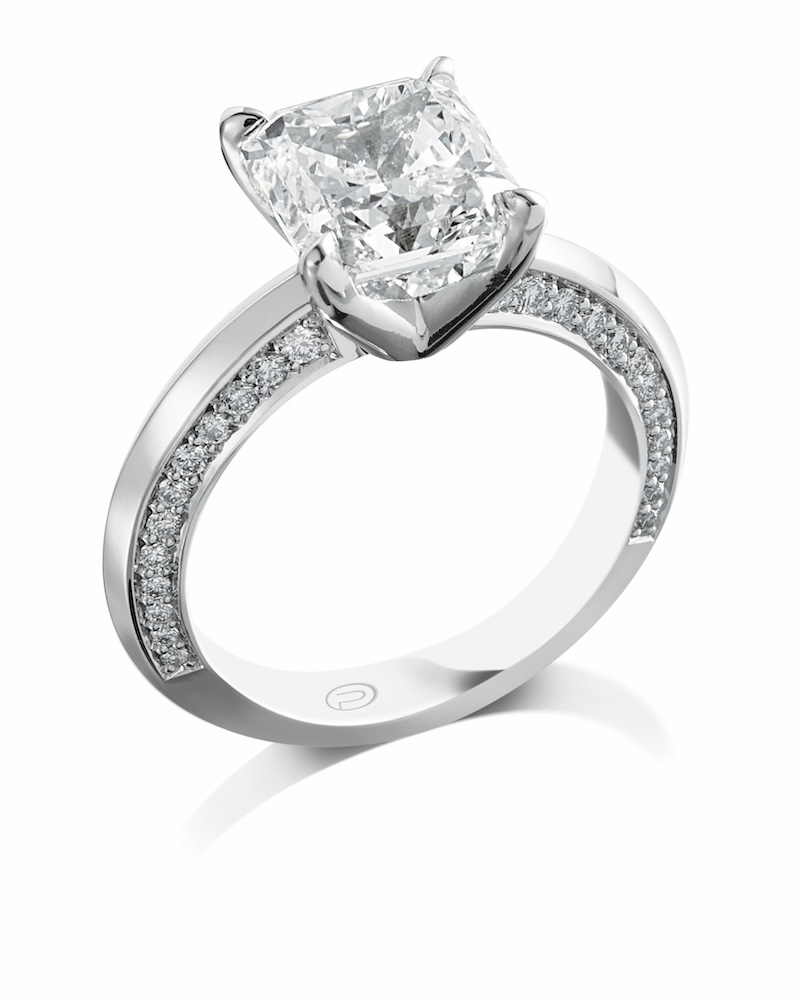 Diamond Princess Ring at Palladio Jewellers