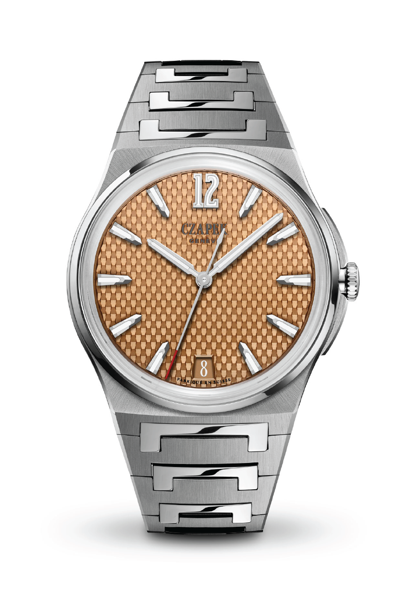 Czapek Antarctique Passage de Drake Salmon Red Tip Watches - Palladio Jewellers