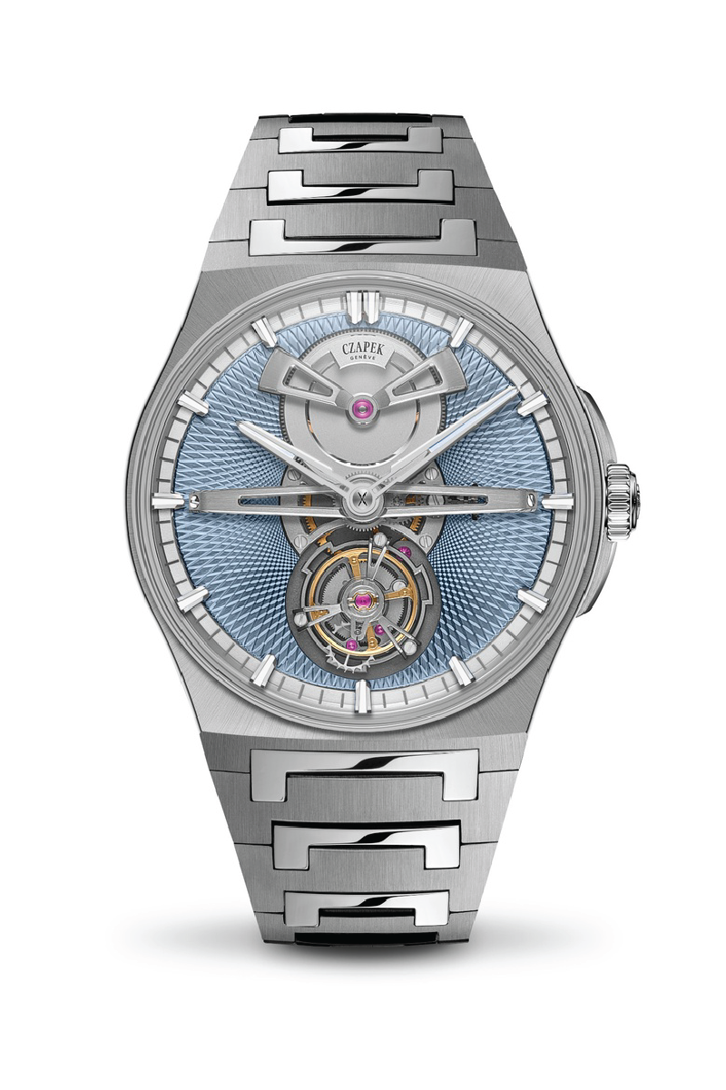 Czapek Antarctique Tourbillon Glacier Blue Watches - Palladio Jewellers