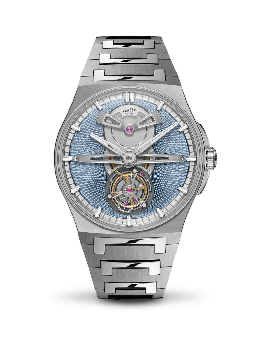 Czapek Antarctique Tourbillon Glacier Blue Watches - Palladio Jewellers