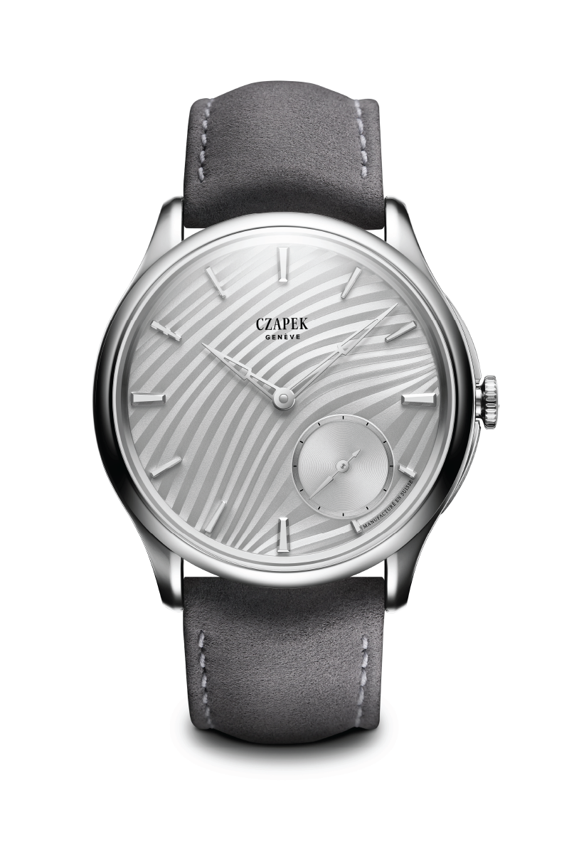 Czapek Promenade Plissé White Pearl Watches - Palladio Jewellers