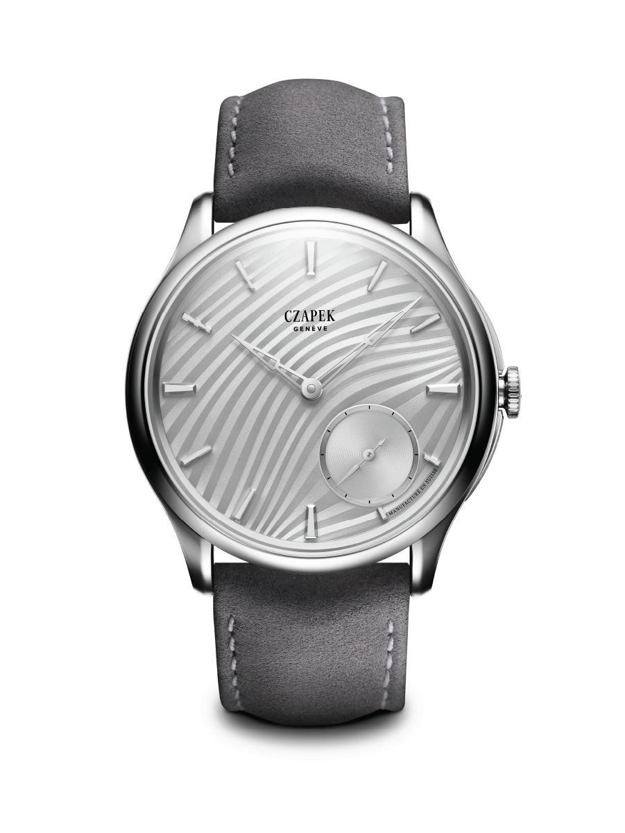 Czapek Promenade Plissé White Pearl Watches - Palladio Jewellers