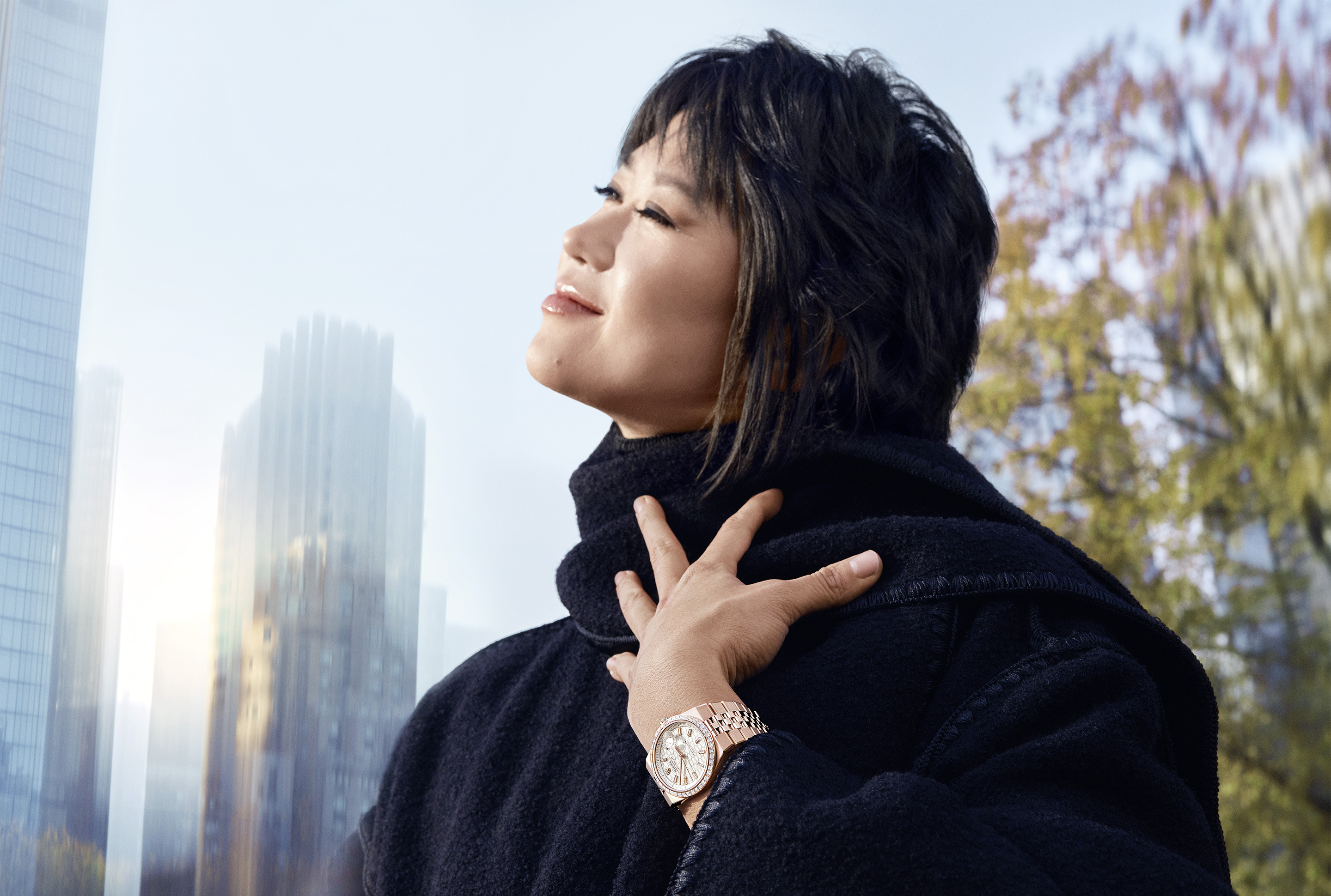 Rolex New Land Dweller 2025 Yuja Wang landscape - Palladio Jewellers